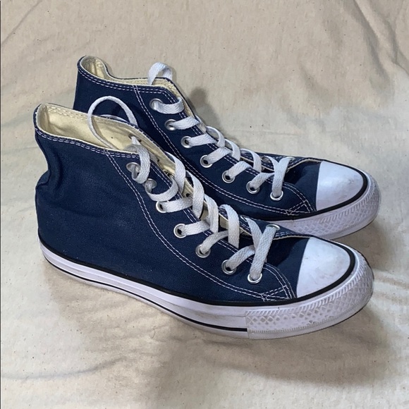 navy hi tops